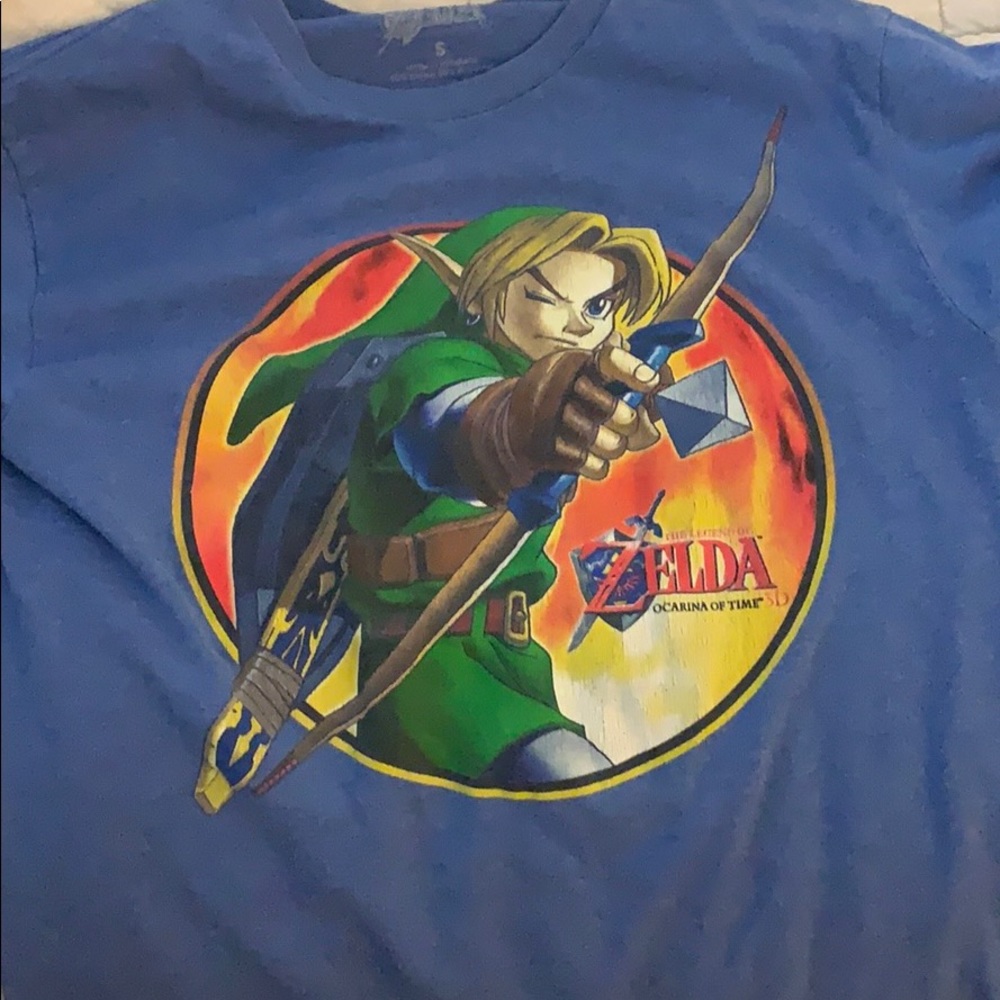 Legend of Zelda ocarina of time t shirt